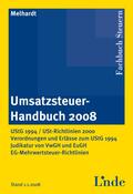 Melhardt |  Umsatzsteuer-Handbuch 2008 | Buch |  Sack Fachmedien
