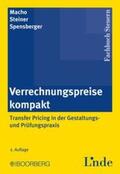 Macho / Steiner / Spensberger |  Verrechnungspreise kompakt | Buch |  Sack Fachmedien