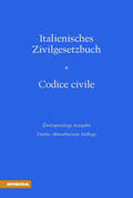 Eccher |  Italienisches Zivilgesetzbuch | Buch |  Sack Fachmedien