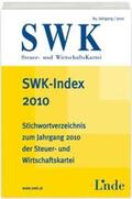  SWK-Index 2010 | Buch |  Sack Fachmedien