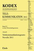 Feiel / Doralt |  KODEX Telekommunikation 2012 | Buch |  Sack Fachmedien