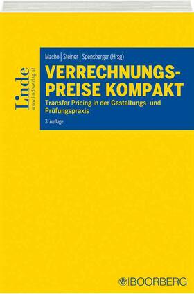 Genser / Haselsteiner / Haumer | Verrechnungspreise kompakt | Buch | 978-3-7073-2466-2 | sack.de
