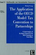 Lang |  The Application of the OECD Model Tax Convention to Partnerships | Buch |  Sack Fachmedien