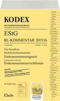 Bauer / Doralt |  KODEX EStG Richtlinien-Kommentar 2015/16 | Buch |  Sack Fachmedien