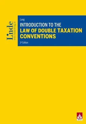 Lang |  Introduction to the Law of Double Taxation Conventions | Buch |  Sack Fachmedien