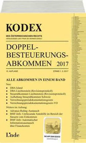 Herdin-Winter / Schmidjell-Dommes / Doralt |  KODEX Doppelbesteuerungsabkommen 2017 | Buch |  Sack Fachmedien