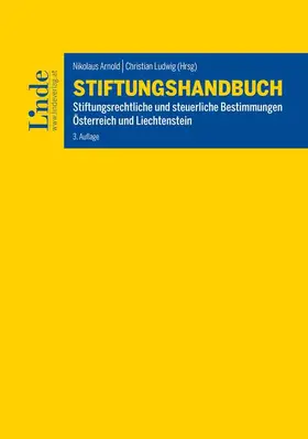 Hosp / Arnold / Ludwig | Stiftungshandbuch | Buch | 978-3-7073-3766-2 | www.sack.de