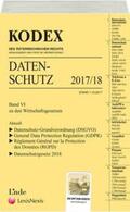 Pachinger / Doralt |  KODEX Datenschutz 2017/18 | Buch |  Sack Fachmedien
