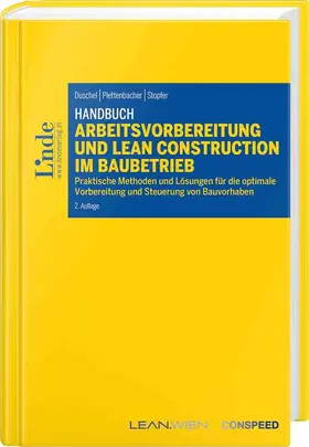Duschel / Plettenbacher / Stopfer |  Handbuch Arbeitsvorbereitung und Lean Construction im Baubetrieb | Buch |  Sack Fachmedien