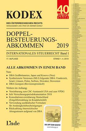 Herdin-Winter / Schmidjell-Dommes / Doralt | KODEX Doppelbesteuerungsabkommen 2019 | Buch | sack.de
