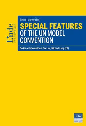 Binder / Wöhrer | Special Features of the UN Model Convention | Buch | 978-3-7073-4124-9 | sack.de