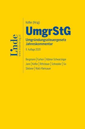 Bergmann / Furherr / Hübner-Schwarzinger | UmgrStG | Umgründungssteuergesetz 2020 | Buch | 978-3-7073-4148-5 | sack.de
