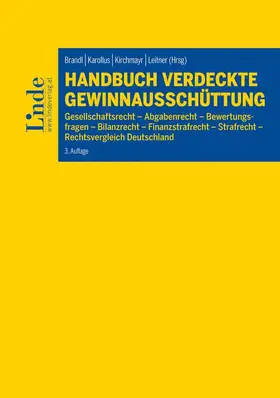 Bach / Bachl / Dannecker | Handbuch Verdeckte Gewinnausschüttung | Buch | 978-3-7073-4196-6 | sack.de