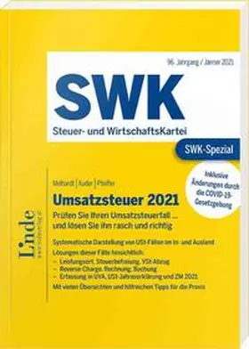 Melhardt / Kuder / Pfeiffer | SWK-Spezial Umsatzsteuer 2021 | Buch | 978-3-7073-4324-3 | sack.de