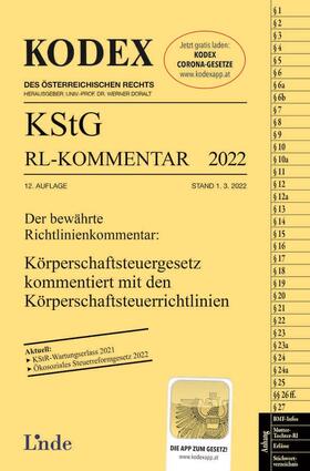 Humann / STIFT / Doralt | KODEX KStG Richtlinien-Kommentar 2022 | Buch | 978-3-7073-4483-7 | sack.de