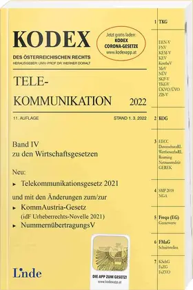 Feiel / Doralt |  KODEX Telekommunikation 2022 | Buch |  Sack Fachmedien