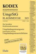 Wellinger / Doralt |  KODEX Umgründungssteuergesetz-Richtlinienkommentar 2023 | Buch |  Sack Fachmedien