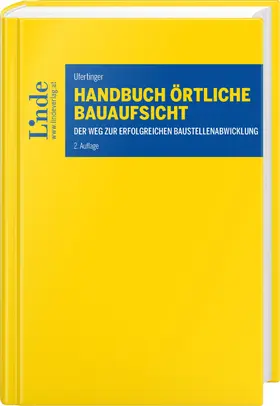 Ufertinger |  Handbuch Örtliche Bauaufsicht | Buch |  Sack Fachmedien