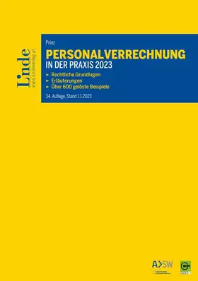 Prinz |  Personalverrechnung in der Praxis 2023 | Buch |  Sack Fachmedien