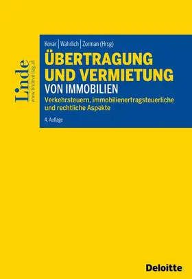 Bürgler / Hoffberger / Kovar |  Übertragung und Vermietung von Immobilien | Buch |  Sack Fachmedien