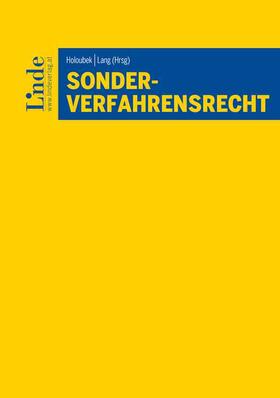 Bieber / Diem / Fuchs | Sonderverfahrensrecht | Buch | 978-3-7073-4681-7 | sack.de