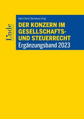 Burgstaller / Dziwinski / Höltschl | Der Konzern im Gesellschafts- und Steuerrecht | Ergänzungsband 2023 | Buch | 978-3-7073-4726-5 | sack.de