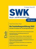 Drapela / Knechtl / Moser |  SWK-Spezial Die Feststellungserklärung 2022 | Buch |  Sack Fachmedien