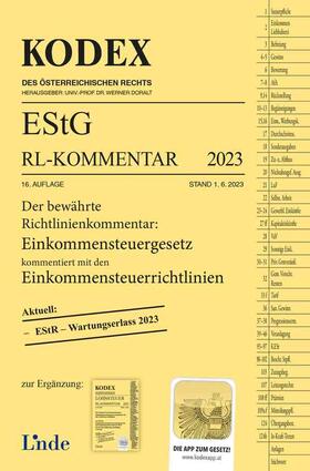 Bauer / Doralt | KODEX EStG Richtlinien-Kommentar 2023 | Buch | 978-3-7073-4792-0 | sack.de