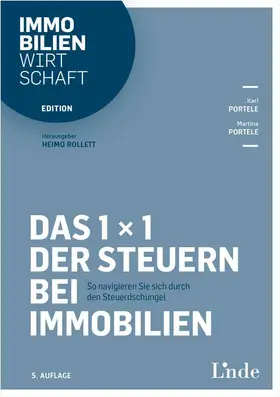 Portele / Rollett |  Das 1 x 1 der Steuern bei Immobilien | Buch |  Sack Fachmedien