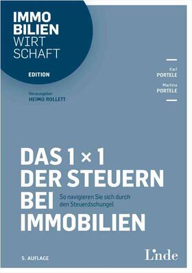 Portele / Rollett | Das 1 x 1 der Steuern bei Immobilien | Buch | 978-3-7073-4833-0 | sack.de