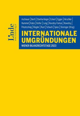 Eckert / Furherr / Hirschler | Internationale Umgründungen | Buch | 978-3-7073-4865-1 | sack.de