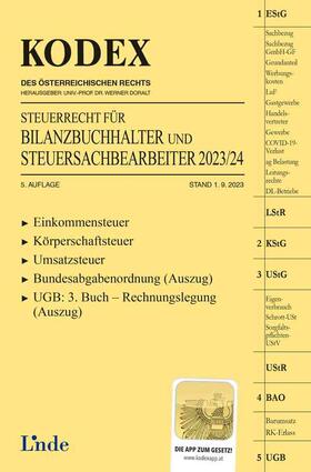 Hilber / Doralt | KODEX Steuerrecht für Bilanzbuchhalter und Steuersachbearbeiter 2023/24 | Buch | 978-3-7073-4904-7 | sack.de