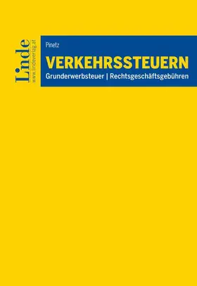 Pinetz |  Verkehrssteuern | Buch |  Sack Fachmedien