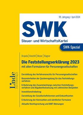 Drapela / Knechtl / Moser |  SWK-Spezial Die Feststellungserklärung 2023 | Buch |  Sack Fachmedien