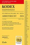 Doralt |  KODEX Studienausgabe Arbeitsrecht WU 2024 | Buch |  Sack Fachmedien
