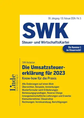 Menhofer |  Die Steuererklärungen für 2023 | Band 2 | Buch |  Sack Fachmedien