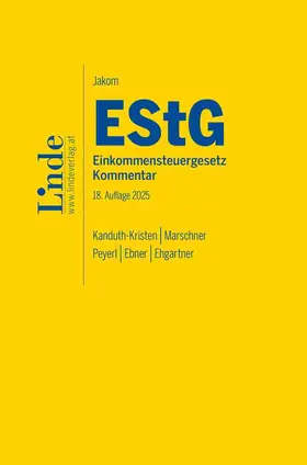 Kanduth-Kristen / Marschner / Peyerl |  Jakom EStG | Einkommensteuergesetz 2025 | Buch |  Sack Fachmedien