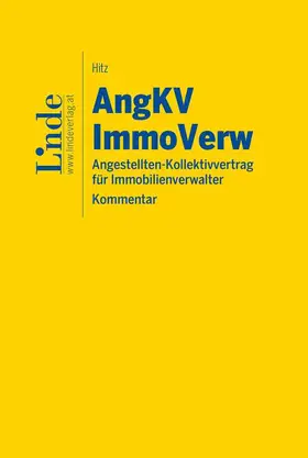 Hitz |  Angestellten-Kollektivvertrag für Immobilienverwalter | Buch |  Sack Fachmedien
