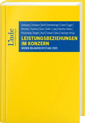 Amberger / Andorfer / Aschauer |  Leistungsbeziehungen im Konzern | Buch |  Sack Fachmedien