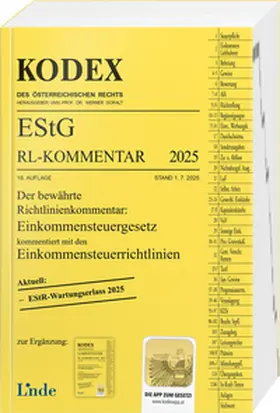 Bauer / Doralt |  KODEX EStG Richtlinien-Kommentar 2025 | Buch |  Sack Fachmedien