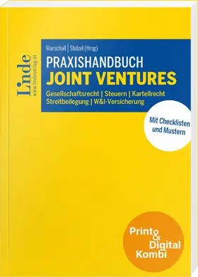 Marschall / Bernwieser / Stelzel |  Praxishandbuch Joint Ventures (Kombi Print&digital) | Buch |  Sack Fachmedien