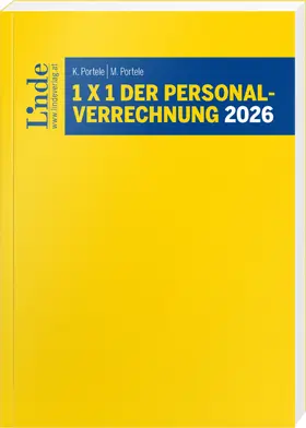 Portele | 1 x 1 der Personalverrechnung 2026 | Buch | 978-3-7073-5402-7 | www.sack.de