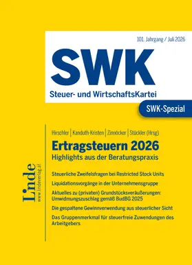 Adriouich / Bähre / Bauer | SWK-Spezial Ertragsteuern 2026 | Buch | 978-3-7073-5537-6 | www.sack.de