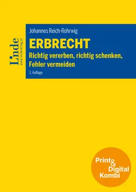 Reich-Rohrwig |  Erbrecht (Kombi Print&digital) | Buch |  Sack Fachmedien
