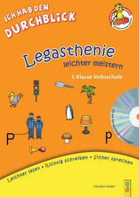 Haider |  Legasthenie leichter meistern - 1. Klasse Volksschule | Buch |  Sack Fachmedien