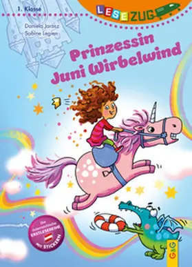 Höllwarth / Jarosz |  LESEZUG/1. Klasse: Prinzessin Juni Wirbelwind | Buch |  Sack Fachmedien