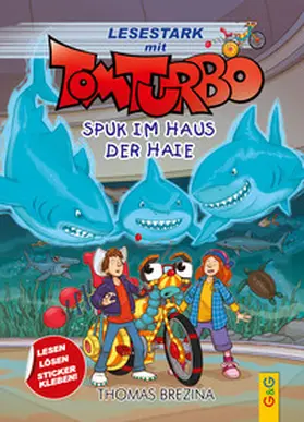 Brezina |  Tom Turbo - Lesestark - Spuk im Haus der Haie | Buch |  Sack Fachmedien