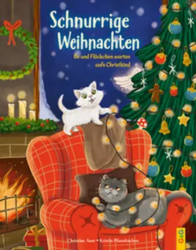 Auer |  Schnurrige Weihnachten - Bo und Flöckchen warten aufs Christkind | Buch |  Sack Fachmedien