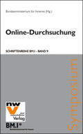 Bundesministerium f. Inneres |  Online-Durchsuchung | Buch |  Sack Fachmedien