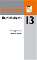 Hauser |  Hochschulrecht | Buch |  Sack Fachmedien